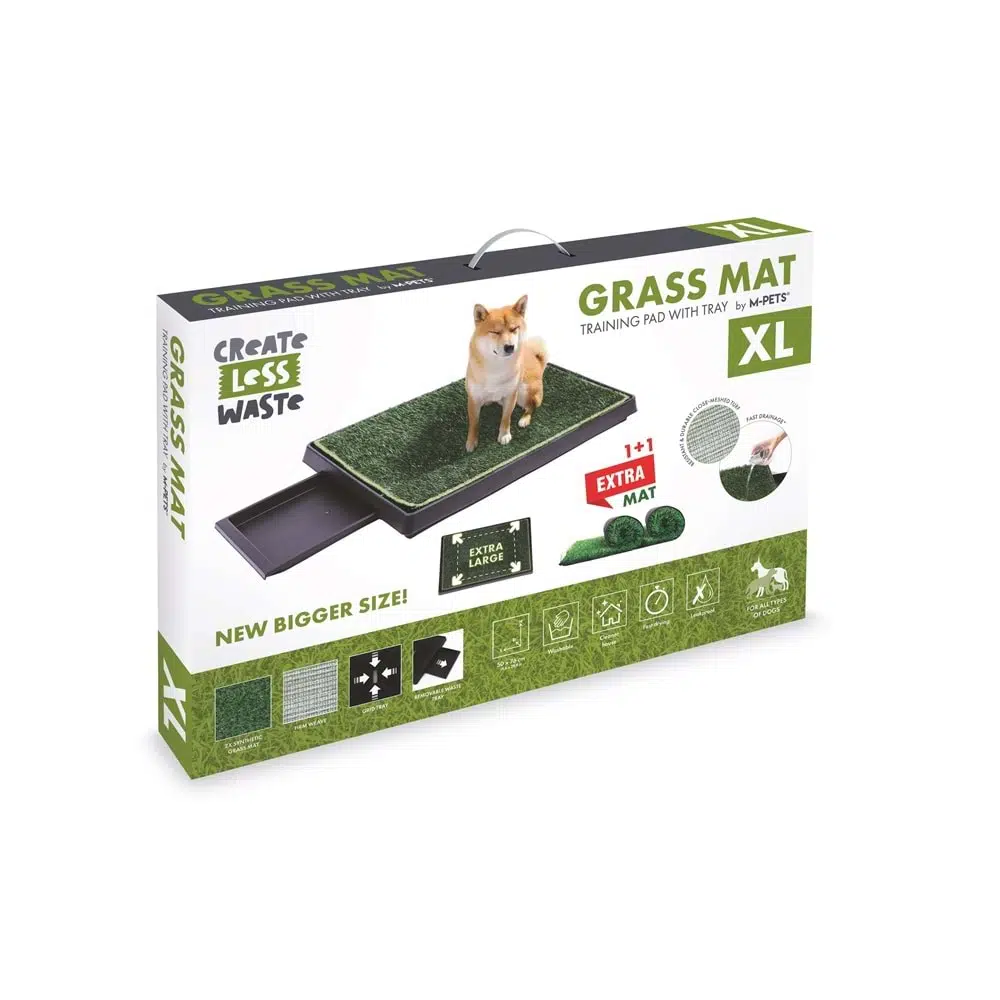 M-pets Grass Mat Çimli Köpek Tuvaleti XL 50*76 Cm