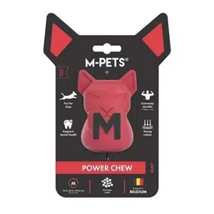 M-pets Power Chew Ruby Sert Kauçuk Ödül Oyuncağı M 10674605