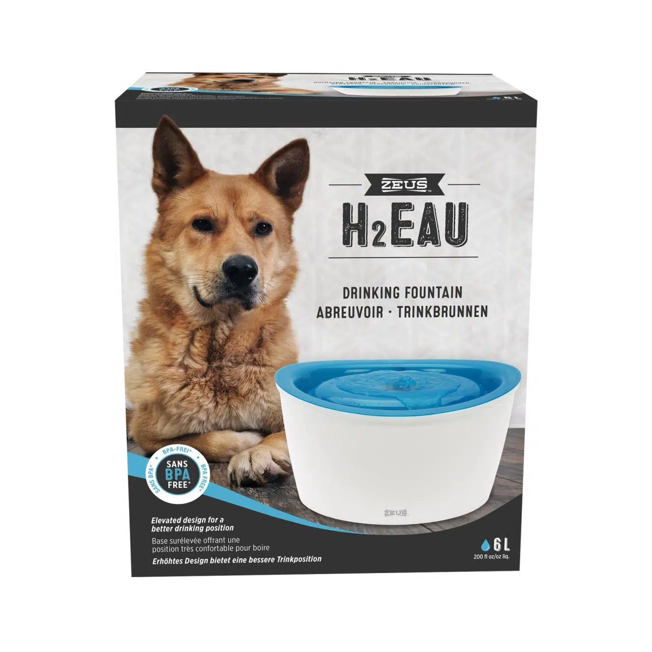 Hagen Zeus Kedi Köpek Otomatik Su Pınarı 6 Lt 91400