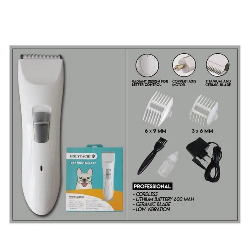 Holytachi Şarjlı Kedi ve Köpek Tıraş Makinesi
