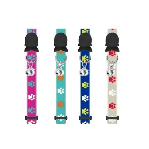 Nunbell Kedi Boyun Tasması Pati Desenli 1 Adet