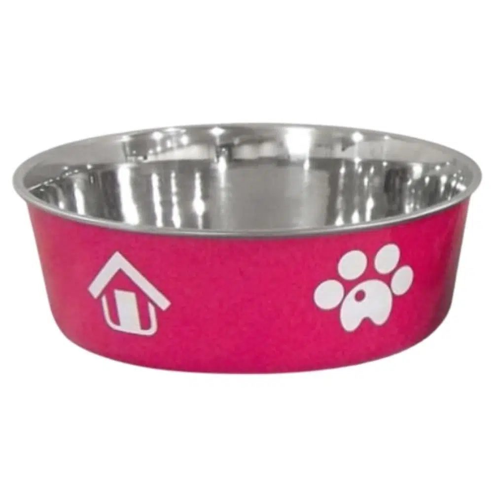 Lion PSB-100 Çelik Kedi ve Köpek Mama Kabı 280 ml Karışık Renkli