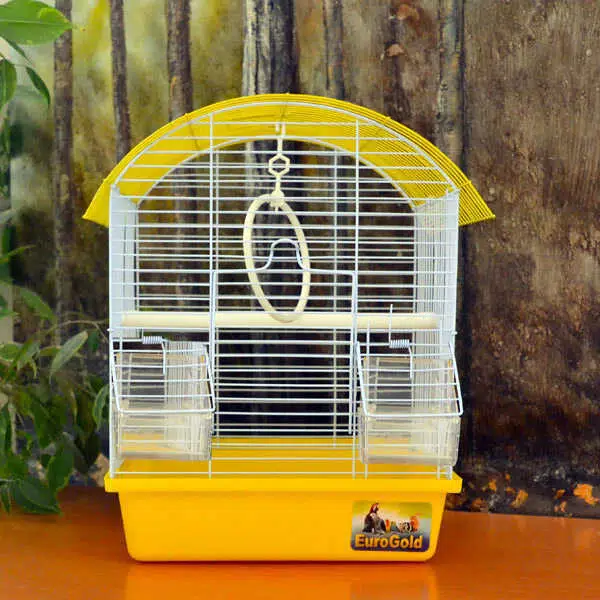 Kafes oval çatılı karışık renkli 34,5*28*45.5