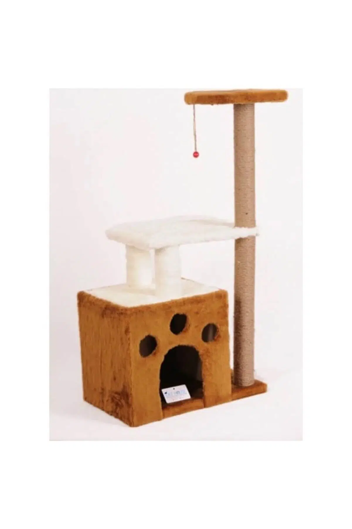 Kare Patili Ev Tırmalama S2 Kahve