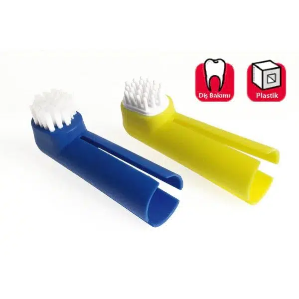 Karlie Diş Fırçası ve Diş Eti Masaj Fırçası Seti (2'li)