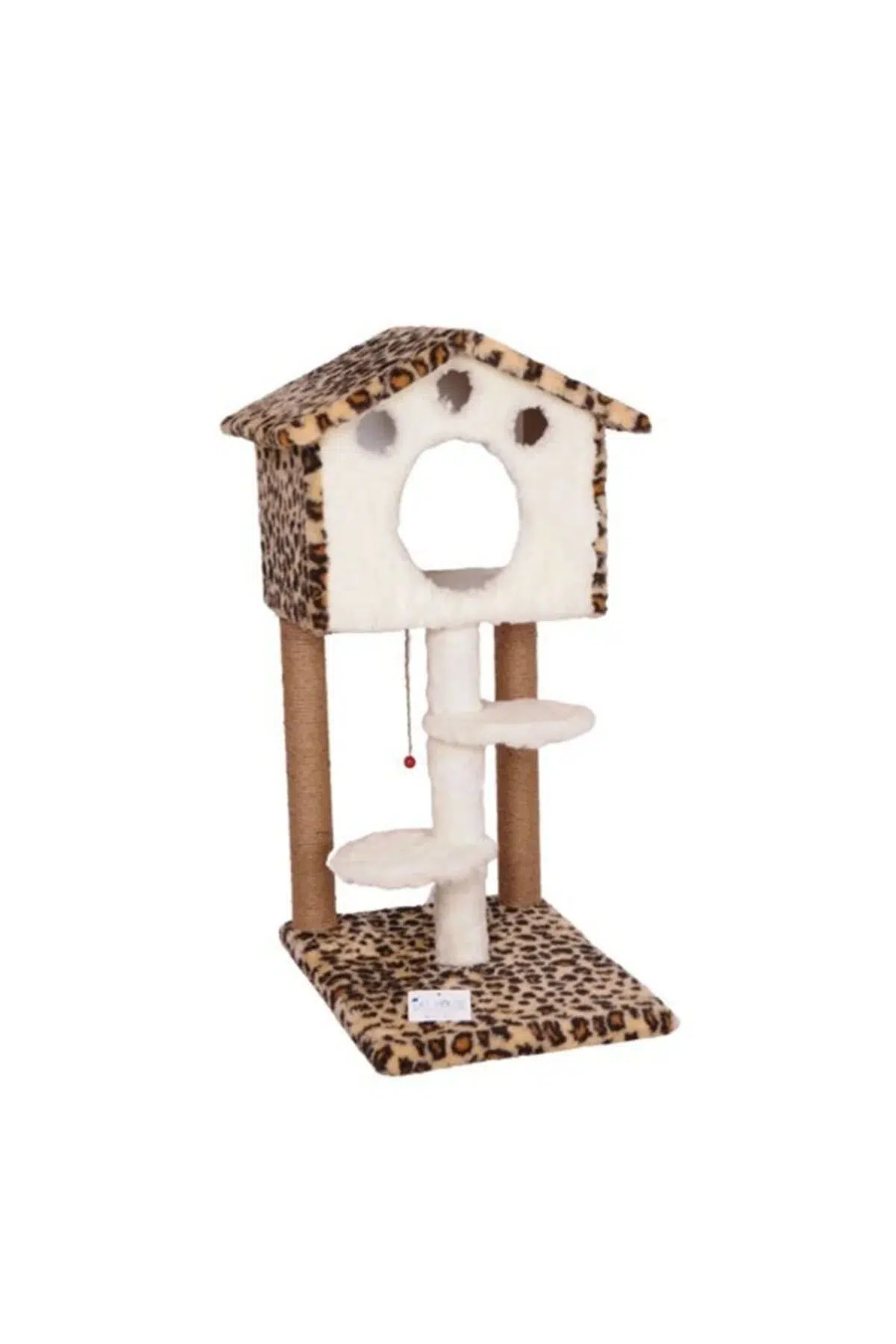 Katlı kulübe ev merdivenli s6 tırmalama leopar