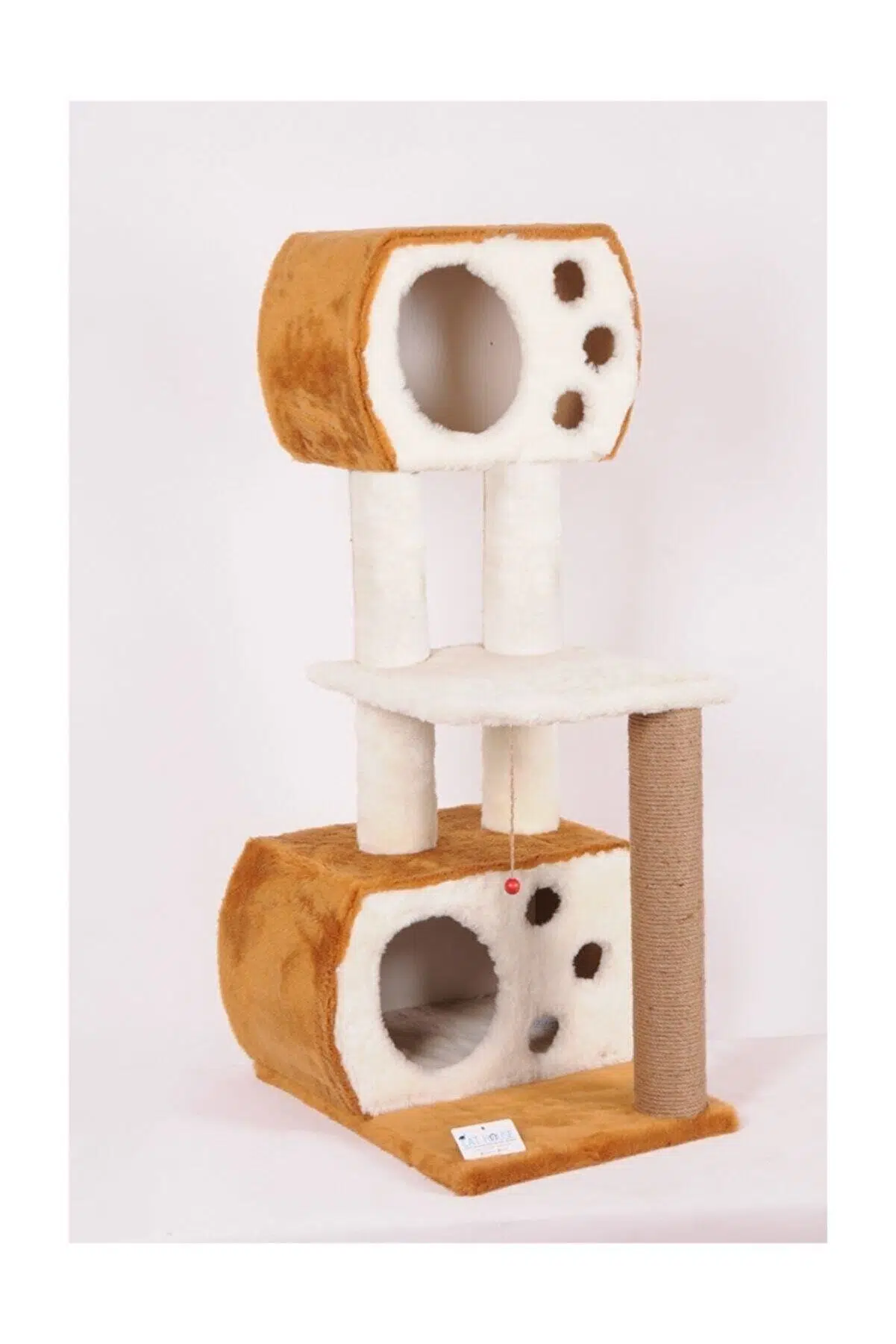 Katlı patili 2 ev s8 tırmalama kahve