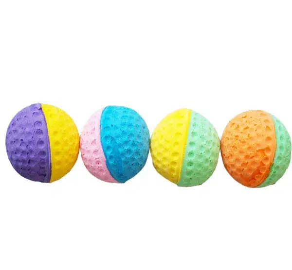 Kedi Oyuncağı Sünger Top 4'lü