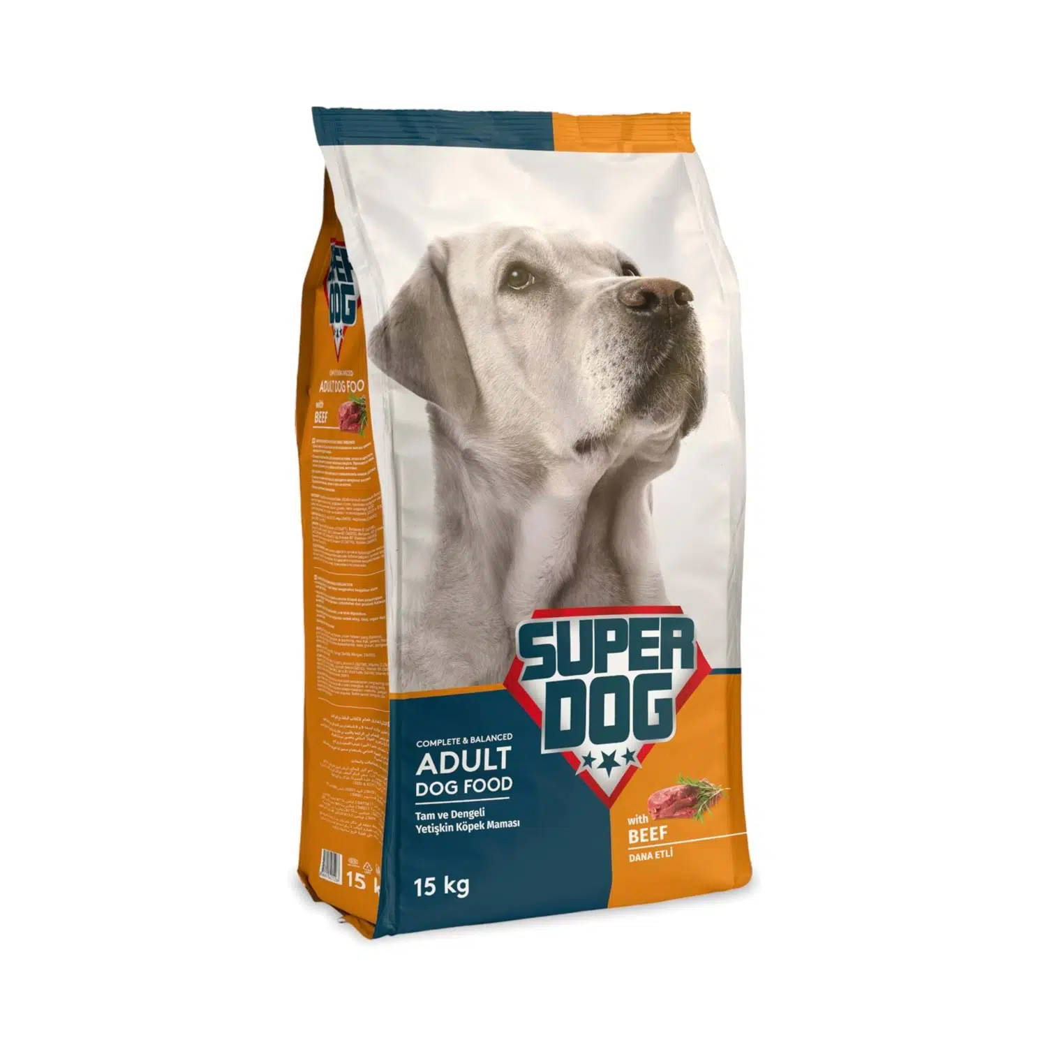 Süper Dog Biftekli Yetişkin Köpek Maması 15 kg