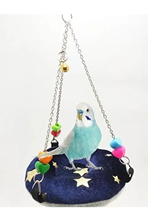 Kuş oyun minderli kuş hamağı
