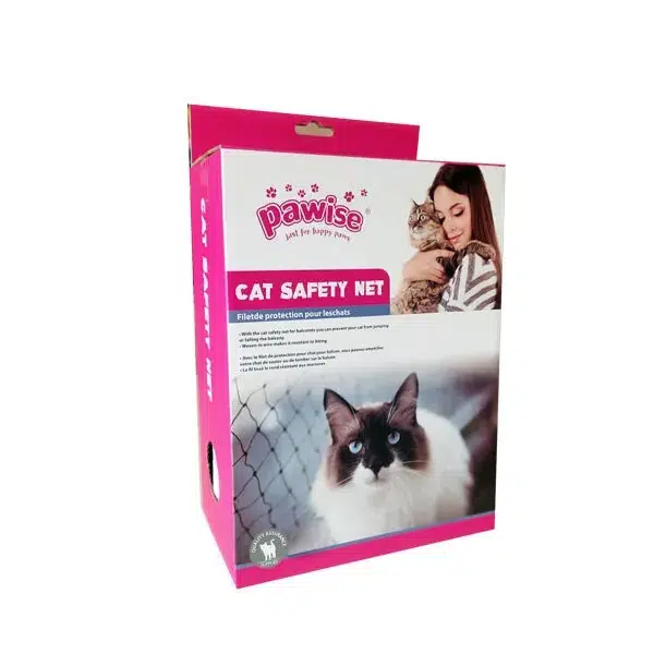 Pawise Balkon Ve Pencere Kedi Koruma Ağı TUV Onaylı 6X3 Mt