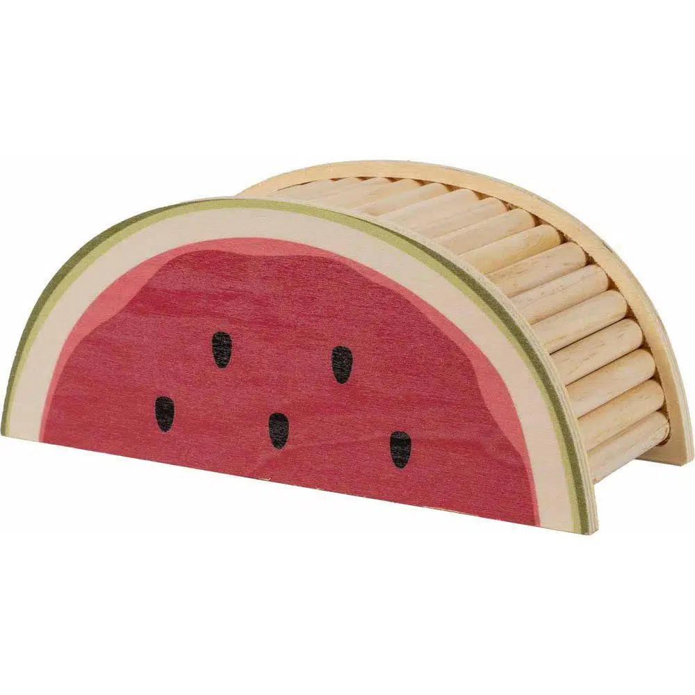 Pawise Ahşap Hamster Yuvası Karpuz Şekilli