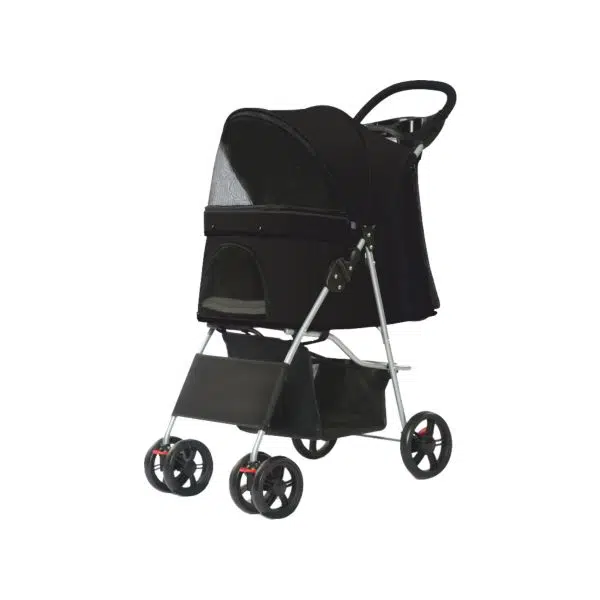 Eurodog Katlanabilir Köpek Arabası Siyah PC108-S 80,5*40,5*101 Cm