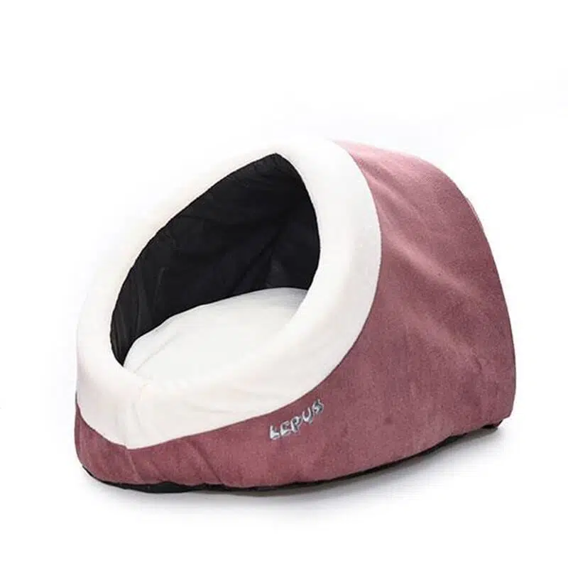 Lepus Kapalı Alaska Kedi Köpek Yatağı Gül Kurusu