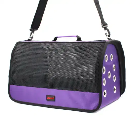 Lepus Mesh Bag Taşıma Çantası Lila Fileli 48*30*28H