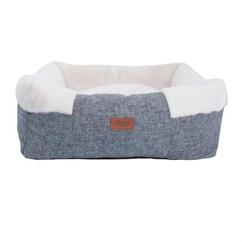 Lepus Luxe Comfort Köpek Yatağı Gri L No:3