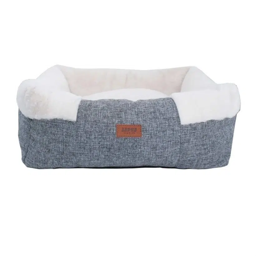 Lepus Luxe Comfort Köpek Yatağı Gri XL No:4