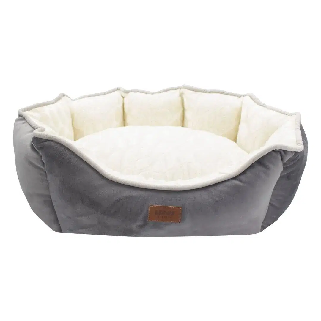 Lepus Luxe Daisy Köpek Yatağı Gri L No:3 70 *45*22