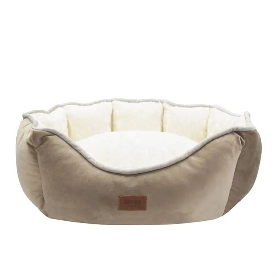 Lepus Luxe Daisy Köpek Yatağı Kahve M No:2 65 *40*22