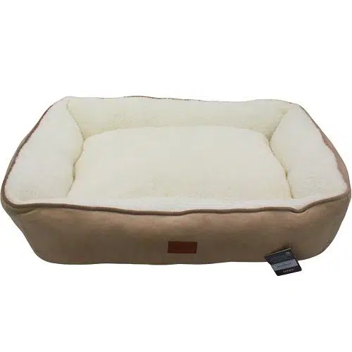 Lepus Premium Köpek Yatağı Kahverengi M 60*44 Cm