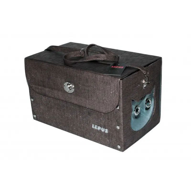 Lepus Style Bag Kedi ve Köpek Taşıma Çantası Kahverengi