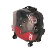 Lepus Wheel Bag Çekçekli Şeffaf Kedi Köpek Taşıma Çantası