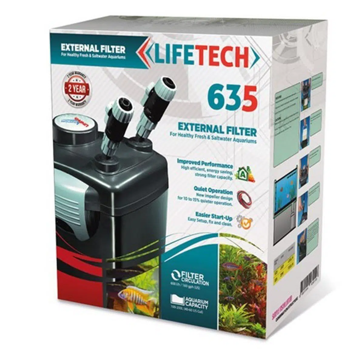 LIFETECH 635 DIŞ FİLTRE 600L/H