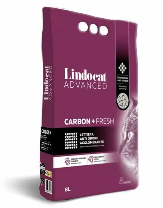 Lindocat Advanced Karbonlu Fresh Kedi Kumu 8 lt