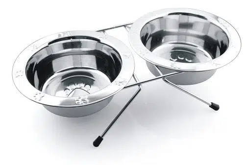 Lion İkili Çelik Mama Kabı 8 Oz ECS-390