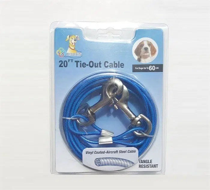 Lion Köpek Çelik Bahçe Bağlama Halatı 6 M