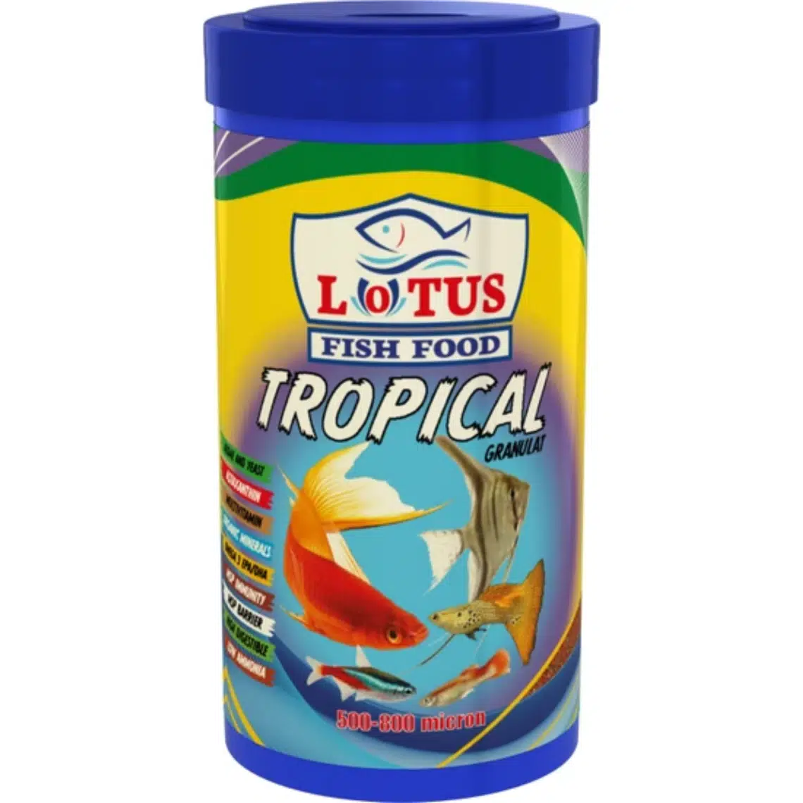Lotus Tropical Mix Pul Balık Yemi100 Ml