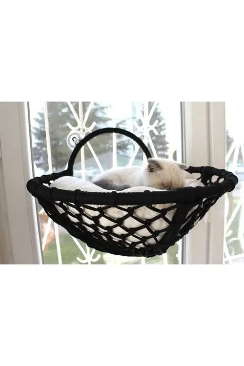 Lüxperi Gezegen Cama Yapışan Kedi Yatağı