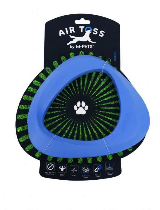 M-Pets Air Toss Mobius Dayanıklı Suda Yüzen Köpek Oyuncağı Mavi 10657817