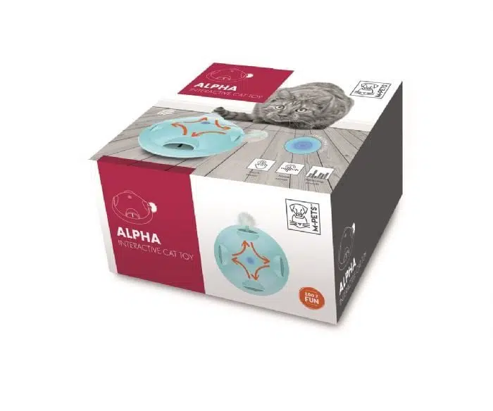 M-PETS ALPHA İNTERAKTİF KEDİ OYUNCAĞI MAVİ 20632917