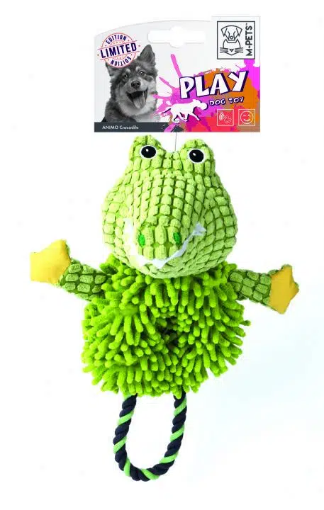 M-Pets Animo Timsah Peluş Köpek Oyuncağı 10646199