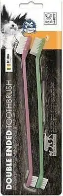 M-pets çift taraflı 2 li uzun diş fırçası 10106899