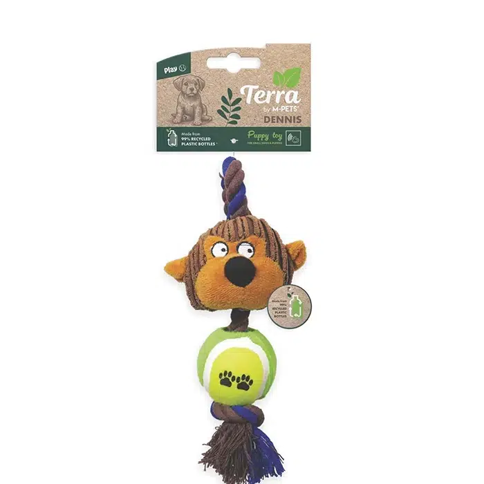 M-Pets Dennıs Tenis Toplu Maymun Oyuncak