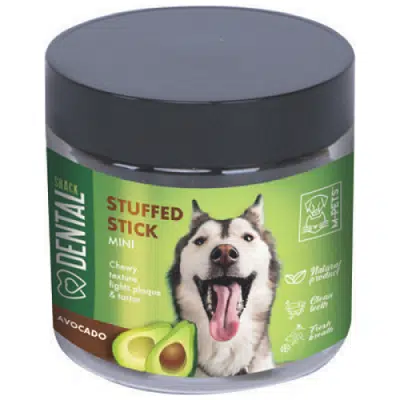 M-pets Dental Snack Avocado Stuffed Stick Mini Köpek Ödülü 100 Gr 19029199
