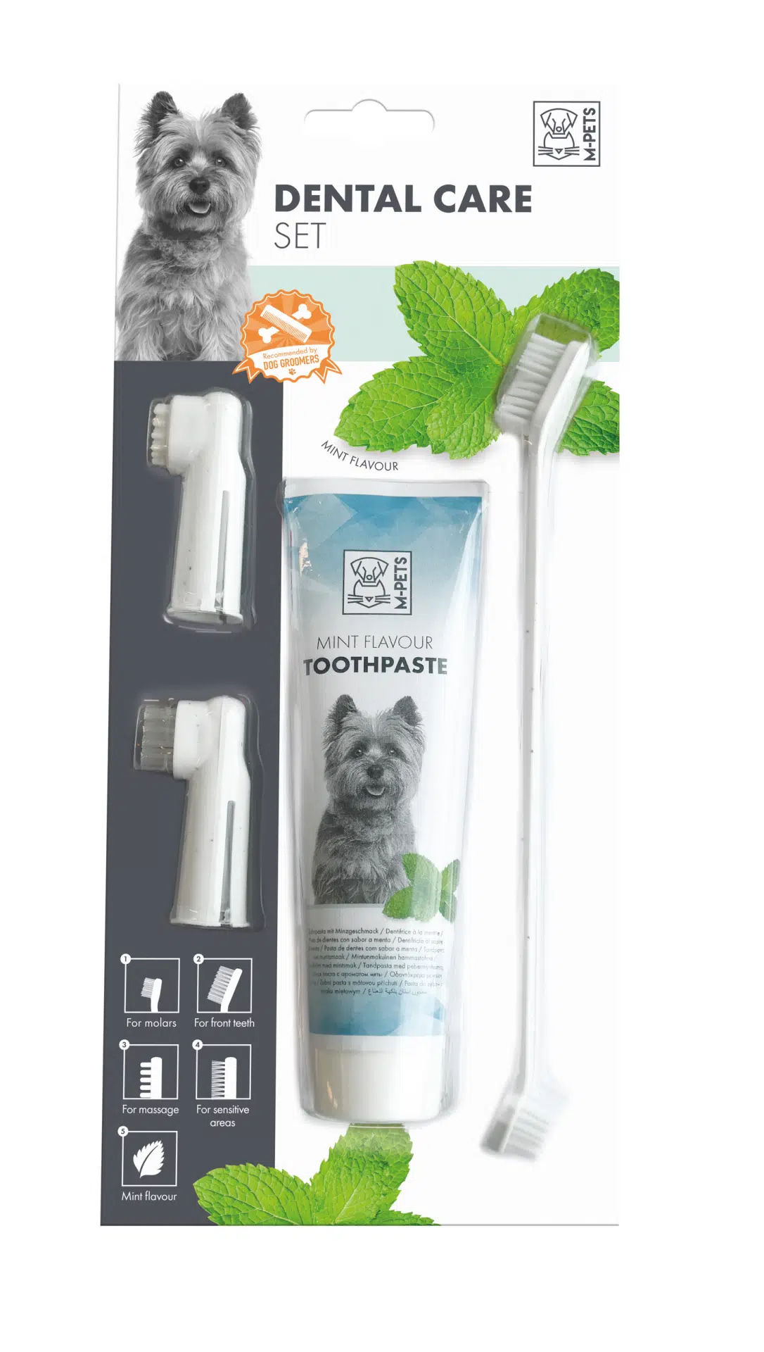 M-PETS DİŞ MACUNU SETİ NANELİ 10110799