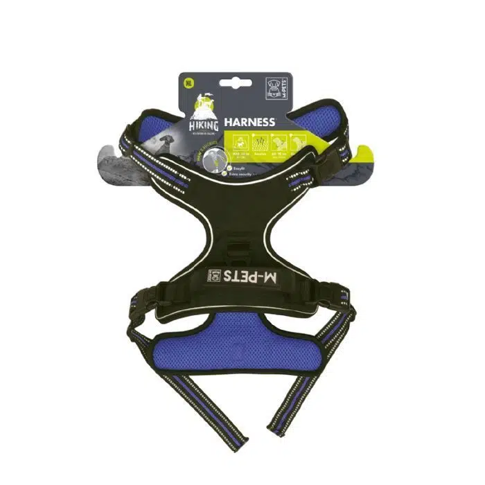 M-PETS HIKING KÖPEK GÖĞÜS TASMASI MAVİ M 10825099