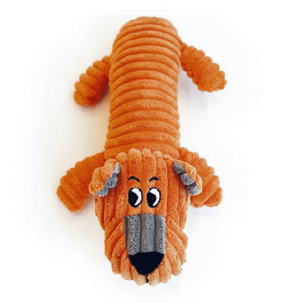 M-Pets Köpek Oyuncak Sesli Uzun Peluş Kaplan 33CM