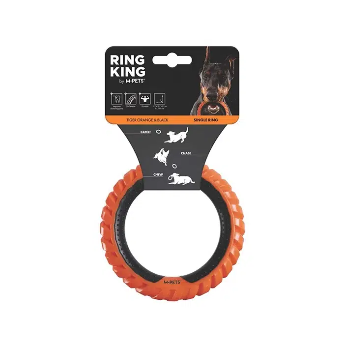 M-Pets Ring King Halka Turuncu/Black Oyuncak