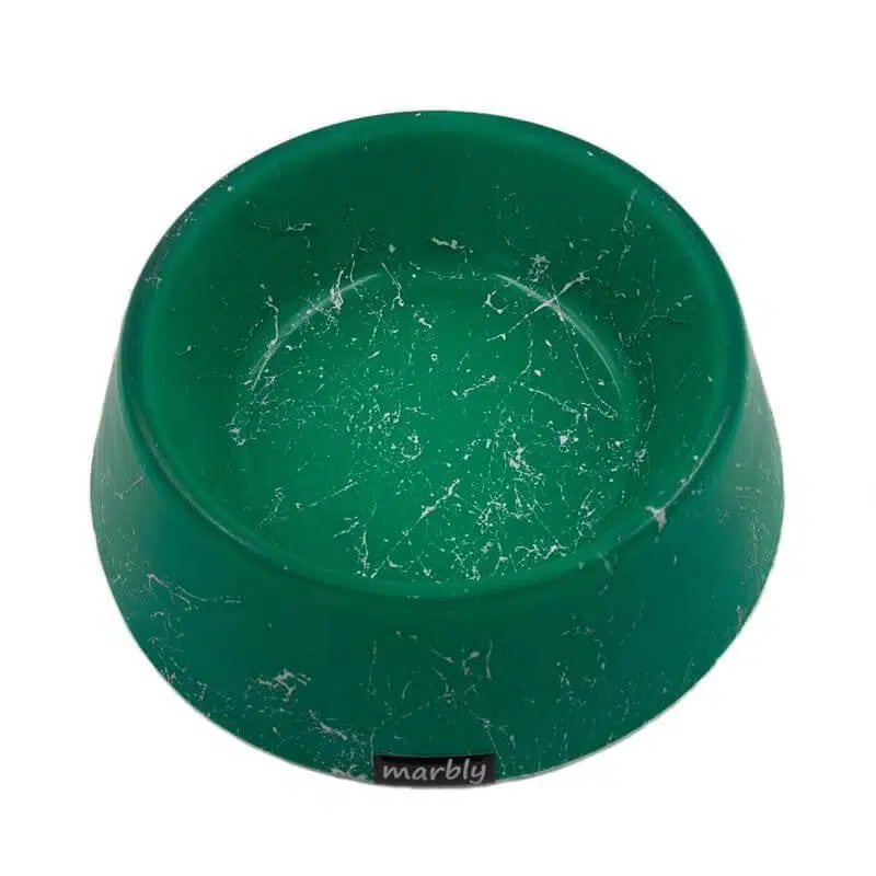 Marbly Mermerit Kedi Köpek Mama Su Kabı 16 OZ 473ml
