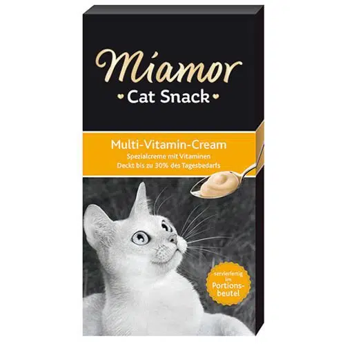 Miamor Cream Multivitamin Kedi Ödülü 6x15gr