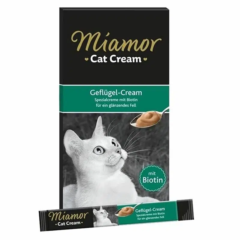 Miamor Cream Tavuklu Sıvı Kedi Ödül Maması 6X15gr