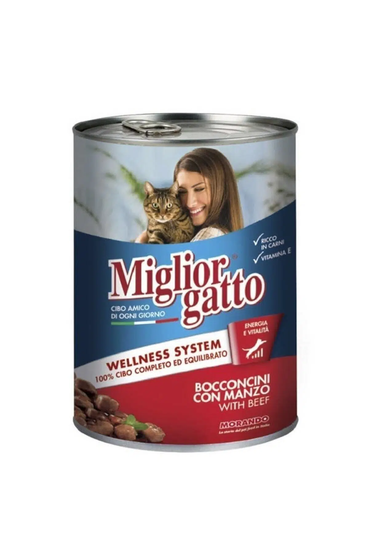 Miglior Gatto Sığır Etli Konserve Kedi Maması 405 gr