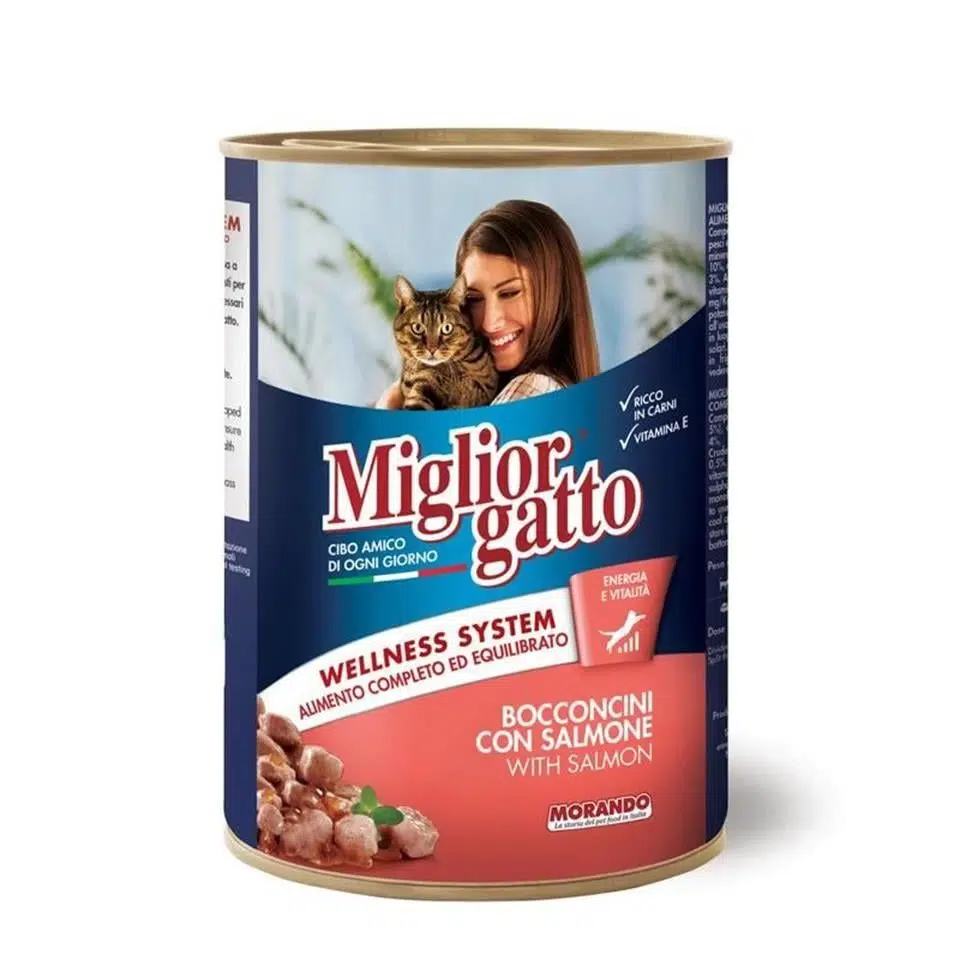 Miglior Gatto Somonlu Parça Etli Kedi Konservesi 405 Gr