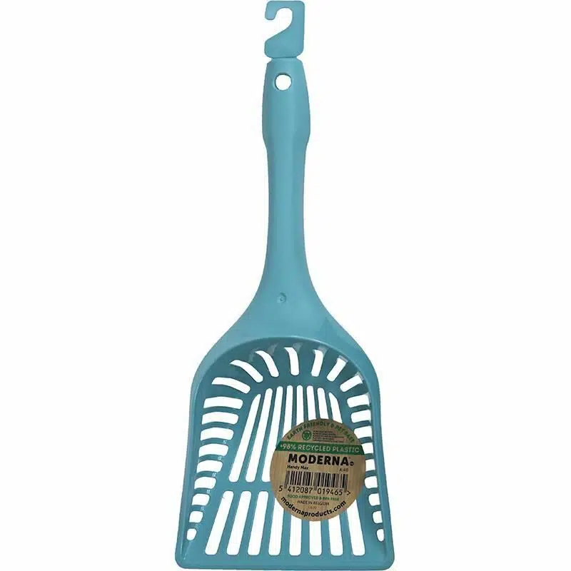 Moderna Büyük Kedi Kum Küreği Mavi 12x30 cm