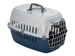 Moderna Roadrunner Plastik Kedi Köpek Taşıma Kabı No:2 Demir Kapılı T101 Lacivert