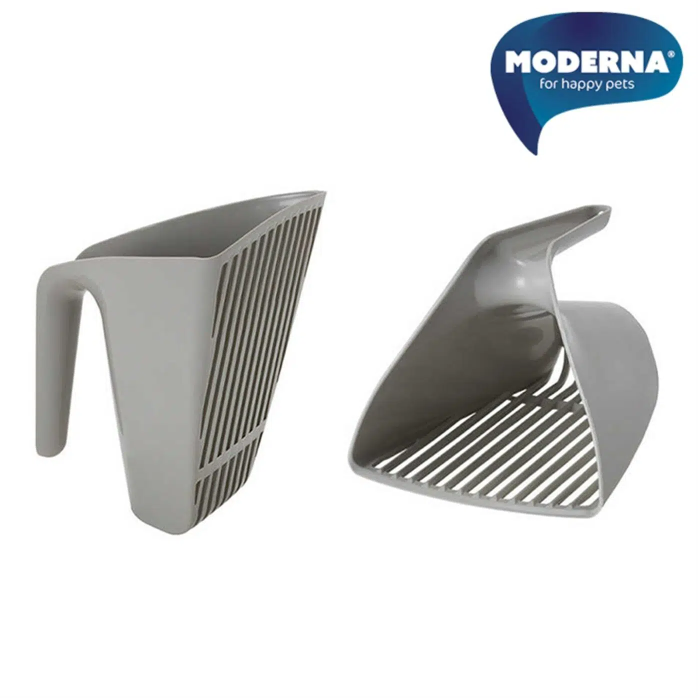 Moderna Scoop-Sift Kum Temizleme Küreği Gri